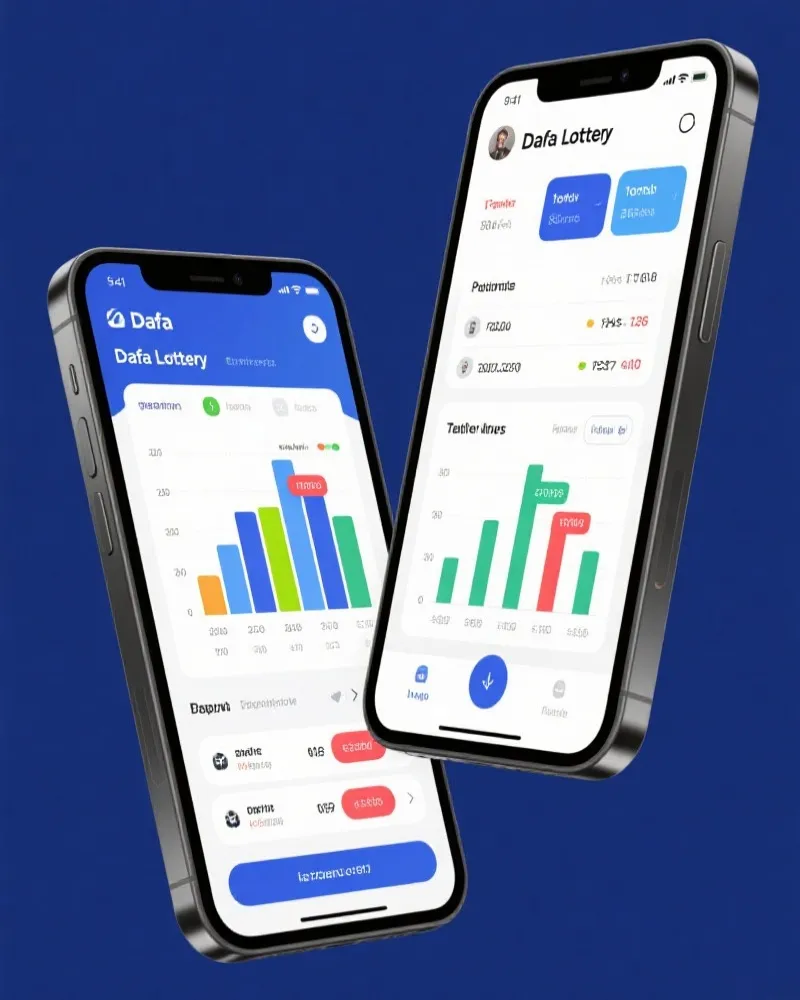 大发彩票 APP 界面展示